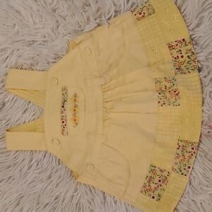 Infant Girls Yellow Dress
